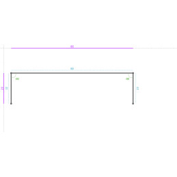 ALUMINIUM Prélaqué Ral 9007...