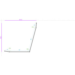 ALUMINIUM Prélaqué Sablé...