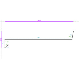 ALUMINIUM Prélaqué Sablé...