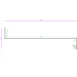 ALUMINIUM PostLaqué 1Face...
