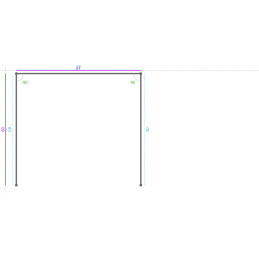 ALUMINIUM PostLaqué 1Face...
