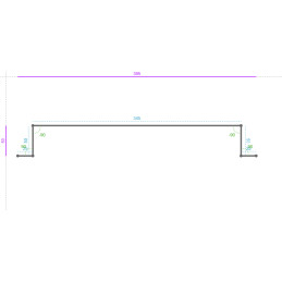 ACIER Brut, 40/10, Dev....