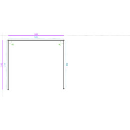 ALUMINIUM Prélaqué Ral 9005...