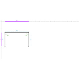 ALUMINIUM Prélaqué Sablé...