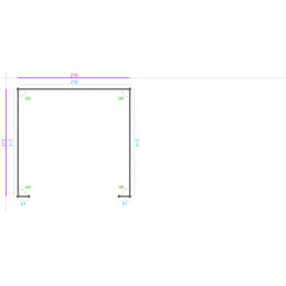 ALUMINIUM Prélaqué Ral 9010...