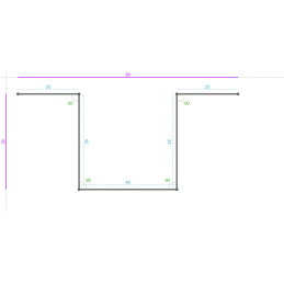 ACIER Brut, 40/10, Dev....