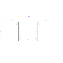 ACIER Brut, 50/10, Dev....