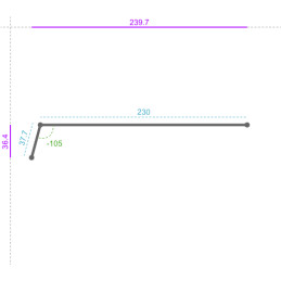 ALUMINIUM Prélaqué Ral 7016...