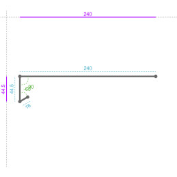 ALUMINIUM Prélaqué Ral 7016...