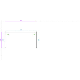 ALUMINIUM Prélaqué Ral 8019...
