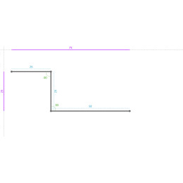 ALUMINIUM Prélaqué Ral 8019...