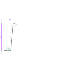 ALUMINIUM Prélaqué Ral 8019...