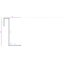 ALUMINIUM Prélaqué Ral 8019...