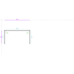 ALUMINIUM Prélaqué Sablé...