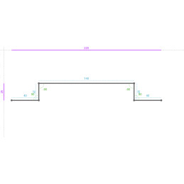 GALVA, 40/10, Dev. 242, Lg....