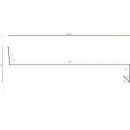 ALUMINIUM Prélaqué Ral 1013...