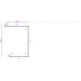 ALUMINIUM Prélaqué Sablé...