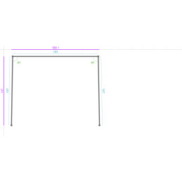 ALUMINIUM Prélaqué Ral 7021...