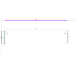 ALUMINIUM PostLaqué 2Faces...