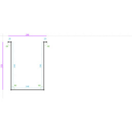 CORTEN (livré non-rouillé),...