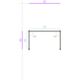 ALUMINIUM PostLaqué 1Face...