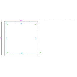 ALUMINIUM PostLaqué 1Face...