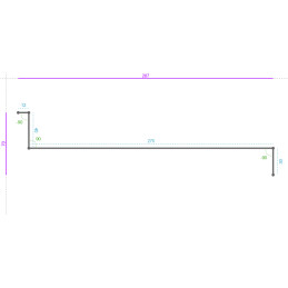 ACIER Prélaqué RAL 7022,...