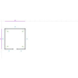 ALUMINIUM Prélaqué Ral 7016...