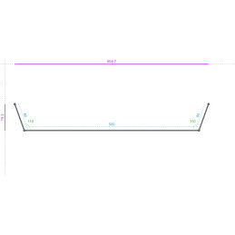 ACIER Brut, 40/10, Dev....