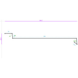 ALUMINIUM Prélaqué Sablé...