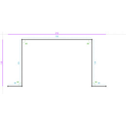 ALUMINIUM Prélaqué Ral 1015...