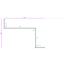 ALUMINIUM Prélaqué Ral 9005...