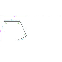 ALUMINIUM PostLaqué 1Face...