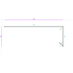 ALUMINIUM Prélaqué Ral 9005...