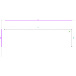 ALUMINIUM Prélaqué Ral 9005...