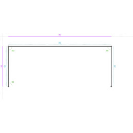 ALUMINIUM Prélaqué Sablé...
