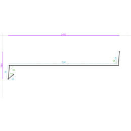 ACIER Prélaqué RAL 9007,...