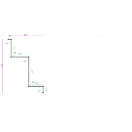 ACIER PostLaqué 1Face 7016...