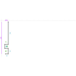 ALUMINIUM PostLaqué 1Face...