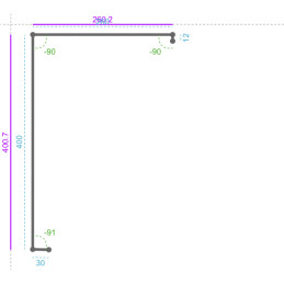ACIER PostLaqué 1Face 7016...