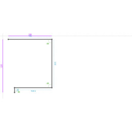 ALUMINIUM Prélaqué Ral 9006...