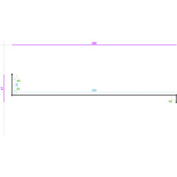 ACIER PostLaqué 2Faces 9001...