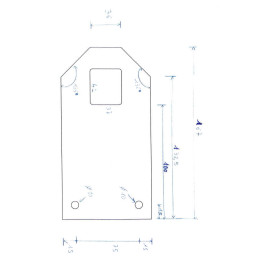 GALVA, 30/10-SUPPORT BUTEE...