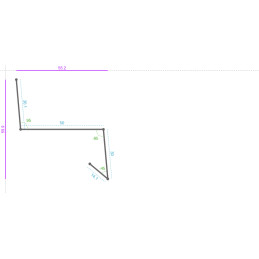 ALUMINIUM Prélaqué Ral 7024...