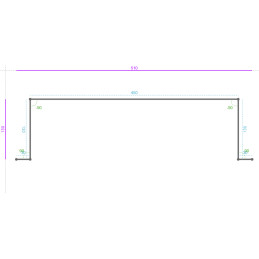 ACIER PostLaqué 1Face 5010...