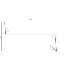 ALUMINIUM Prélaqué Sablé...