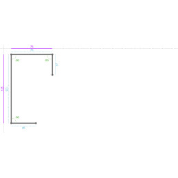 GALVA, 40/10, Dev. 261, Lg....