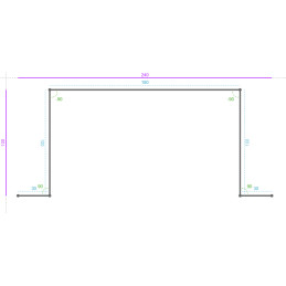 ALUMINIUM Prélaqué Ral 1013...