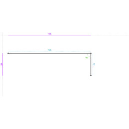 ALUMINIUM PostLaqué 2Faces...