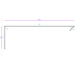 ACIER PostLaqué 1Face 7035...
